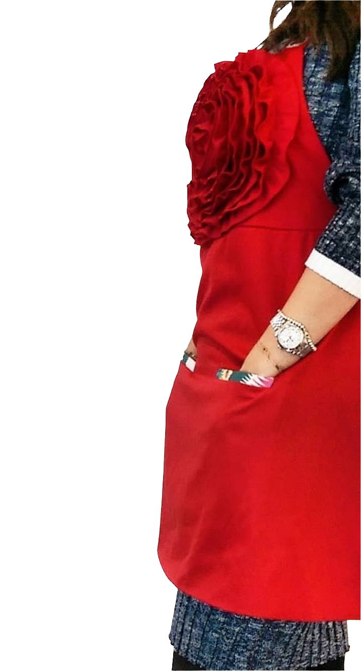Scarlet Red Apron