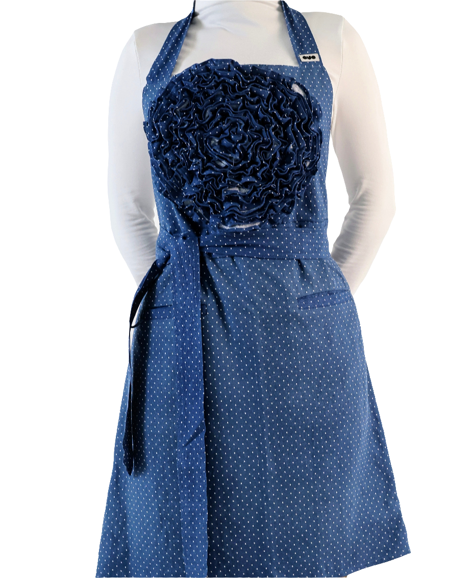 Midnight Bloom Apron